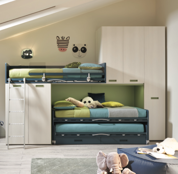 soppalco 3 letti Moretti Compact sopplaco 3 letti